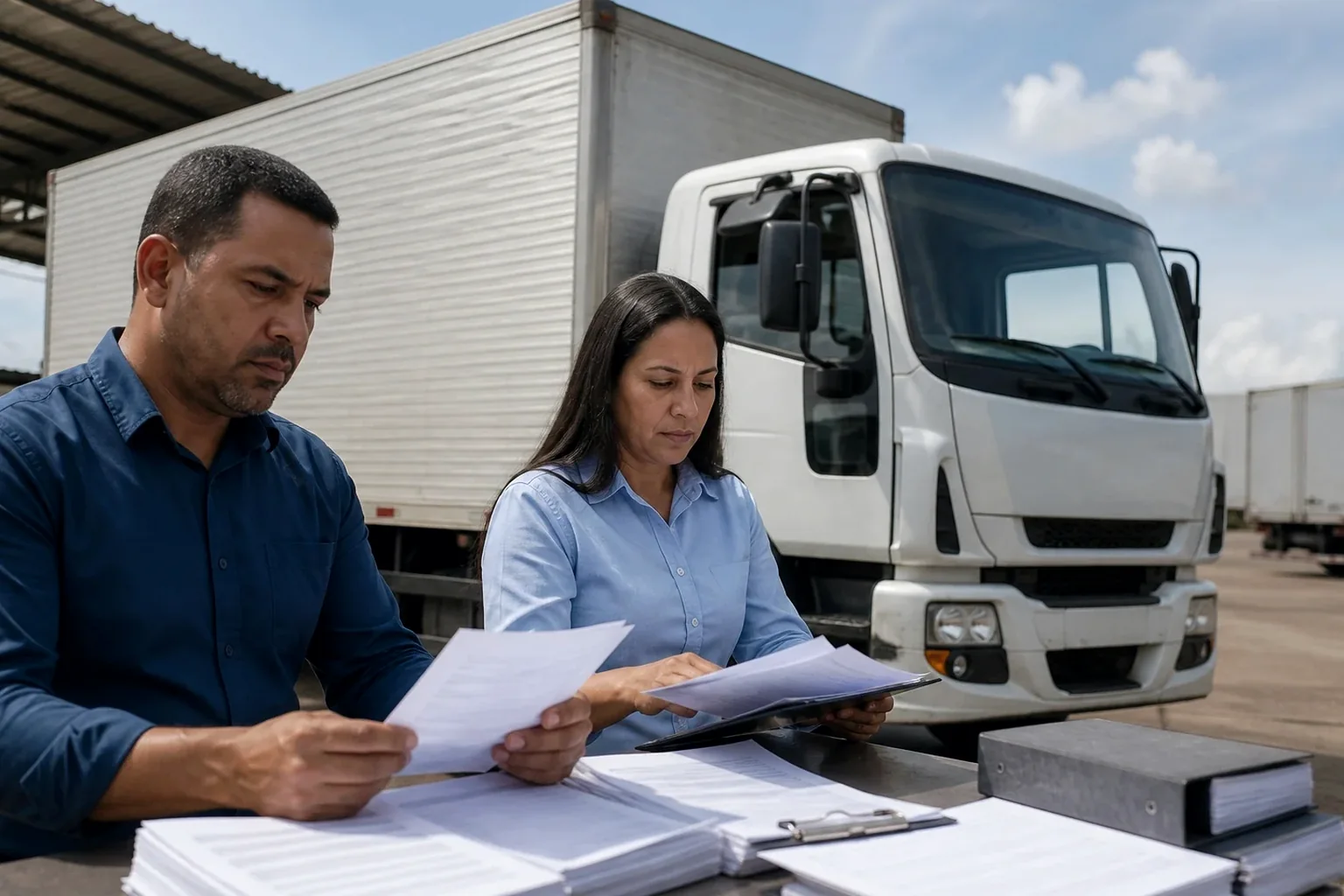 Despachante em Alvorada realizando o cadastramento na ANTT.